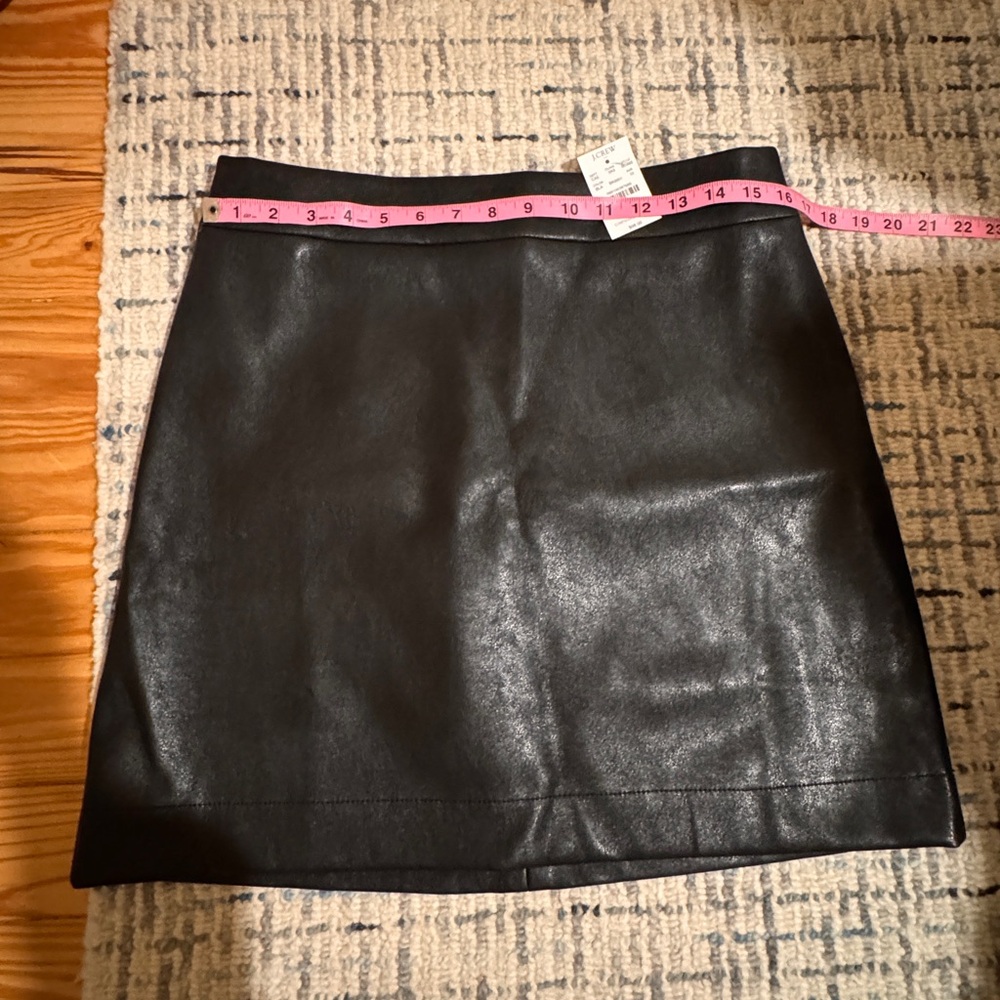 J. Crew Black Mini Skirt